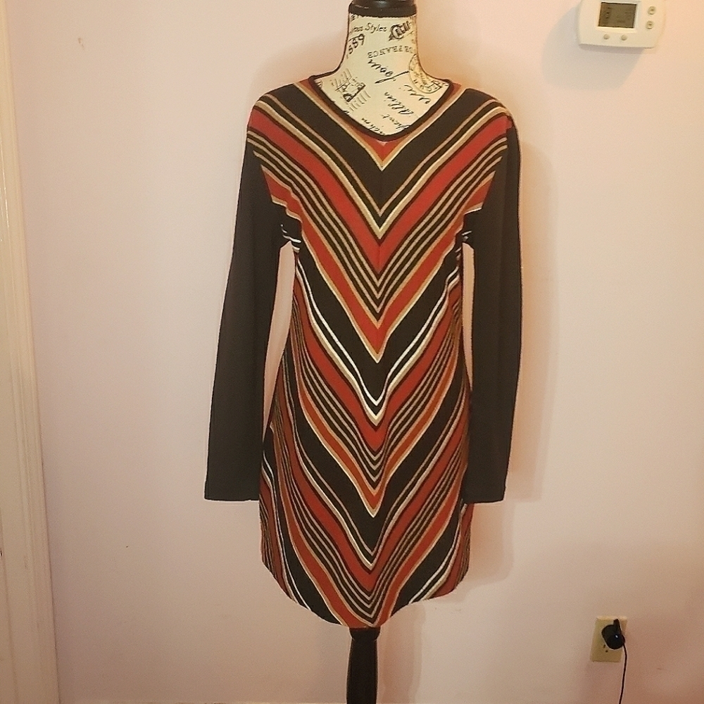 𝅺liz  Claiborne Wool blend sweater dress